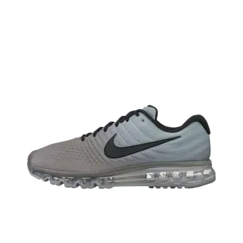 Nike Air Max 2017 Abrasion Resistant Low Top Running Shoes Unisex Gray