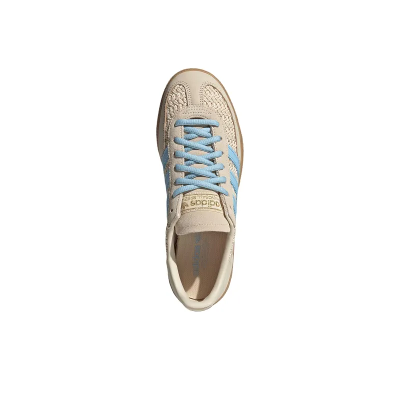 Adidas Originals HANDBALL SPEZIAL Abrasion Resistant Low Top Skateboard Shoes Women's Khaki Brown-3