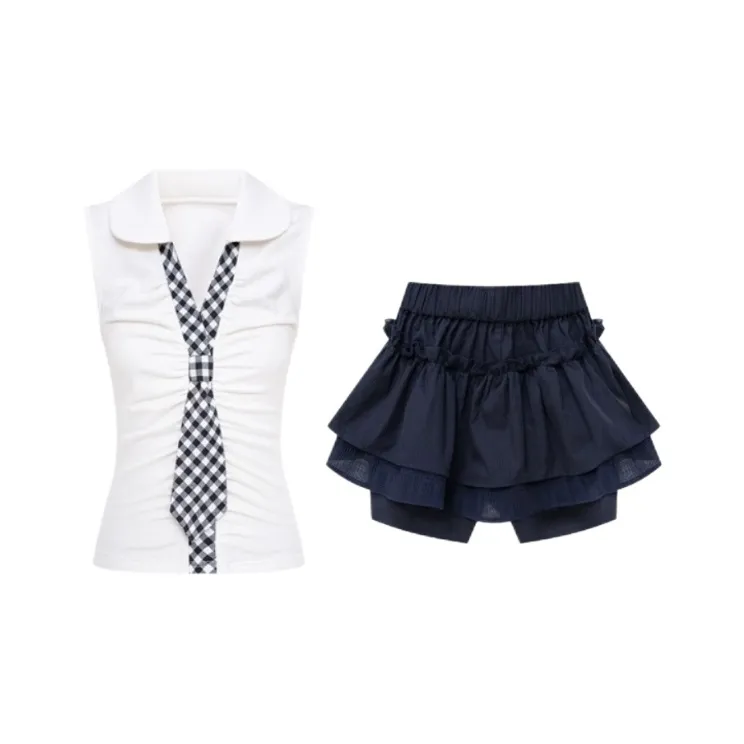MA JOURNEE Two Piece Skirt Sets Women's-3