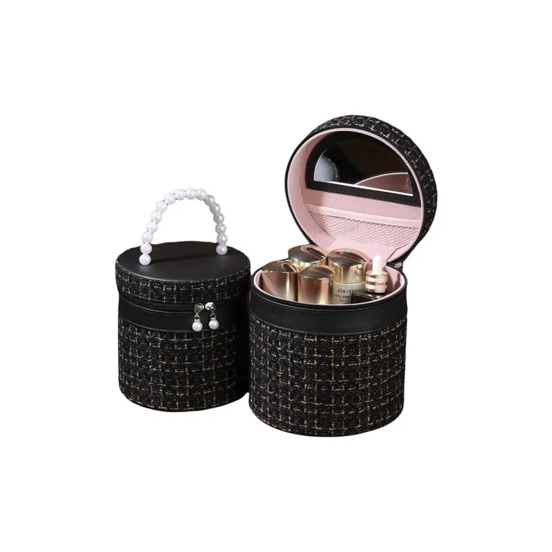 Sweet Pillow House Makeup Case Large Capacity Cosmetics Storage Box Portable Home Use Makeup Bag-11