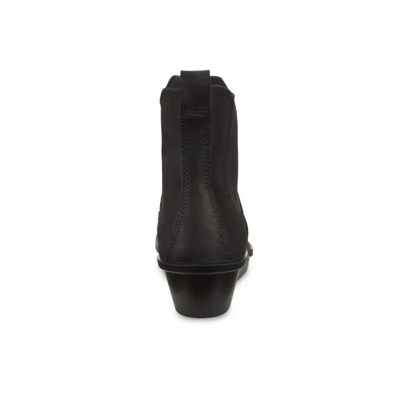 Ecco Short Chelsea Boots Women's Dark Brown-2