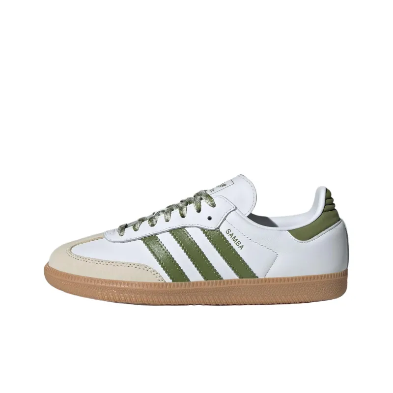 Adidas Originals SAMBA OG Abrasion Resistant Low Top Skateboard Shoes Women's White-0