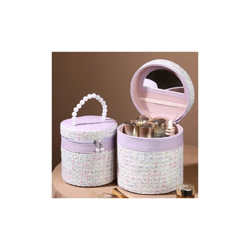 Sweet Pillow House Makeup Case Large Capacity Cosmetics Storage Box Portable Home Use Makeup Bag-2