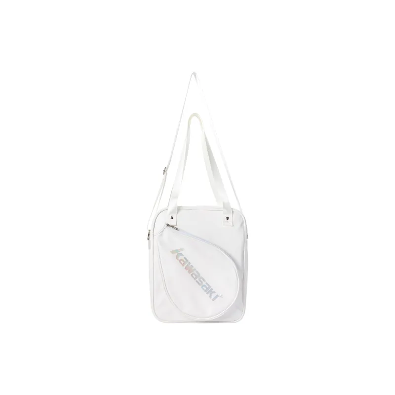 Kawasaki PU Shoulder Bag Unisex Ecru-1