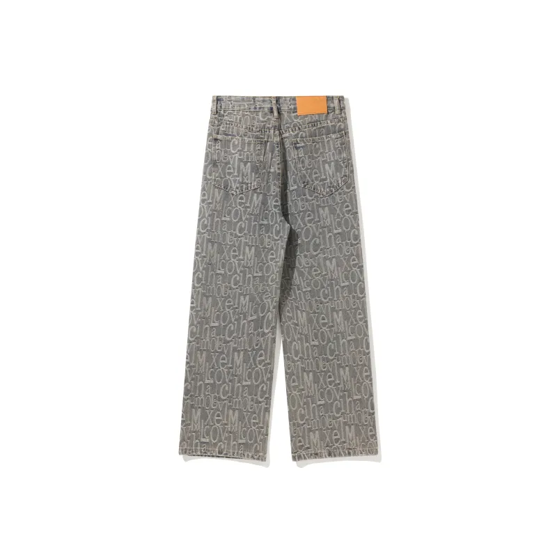 GEOFFREY B. SMALL Jeans Unisex Vintage Blue-1