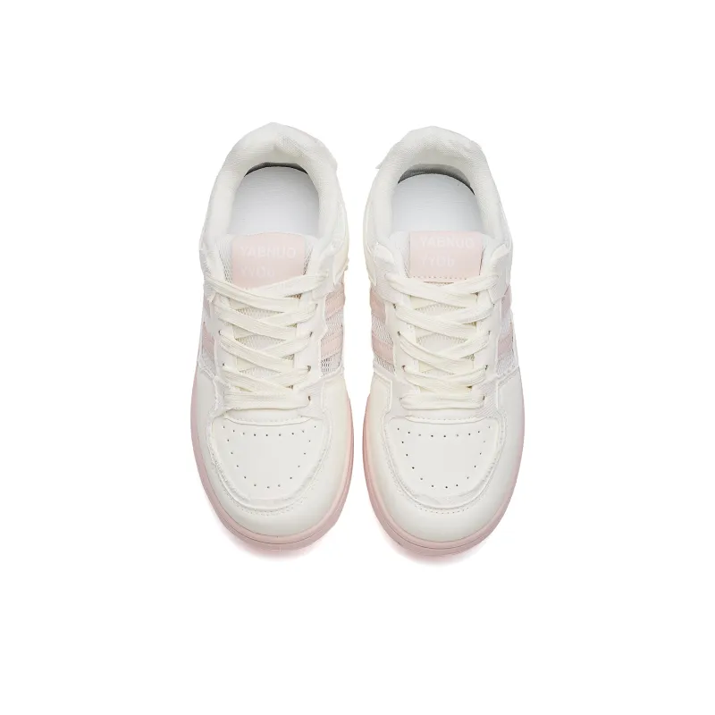 JIETEGONGYANG Anti Slip Wear Resistant Low Top Skateboard Shoes Women's-10