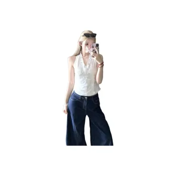 Aimilian Tank Tops Women's White