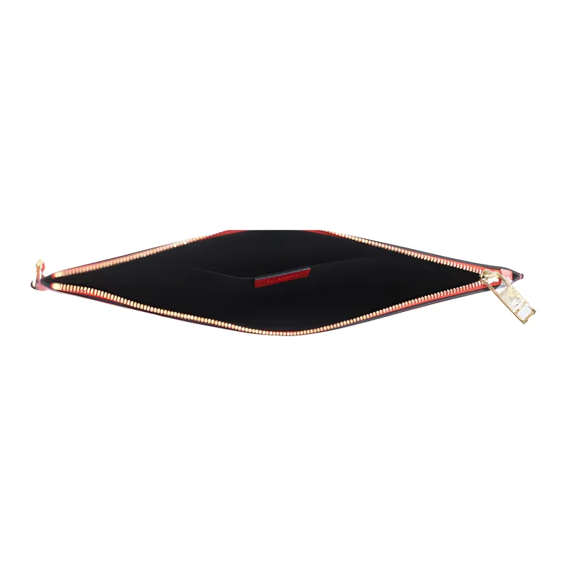 Givenchy Coated Canvas Clutch Women's Pink-4