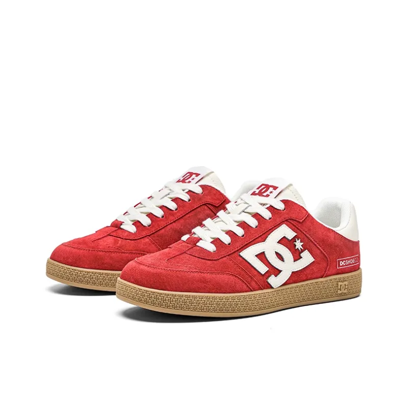 DC Shoes GAT CAS Coverage Cushioning Abrasion Resistant Low Top Skateboard Shoes Unisex Vermilion-2