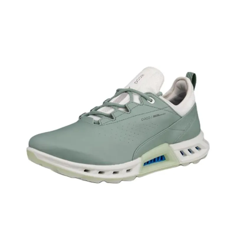 Ecco GOLF BIOM C4 Abrasion Resistant Low Top Golf Shoes Women's Green-1