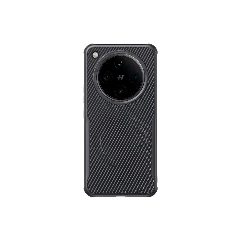 YUBEN TPU Material Kevlar Texture Magnetic Phone Cases Compatibility OPPO Reno 13/12/Find X8/X7/Pro/Ultra-0