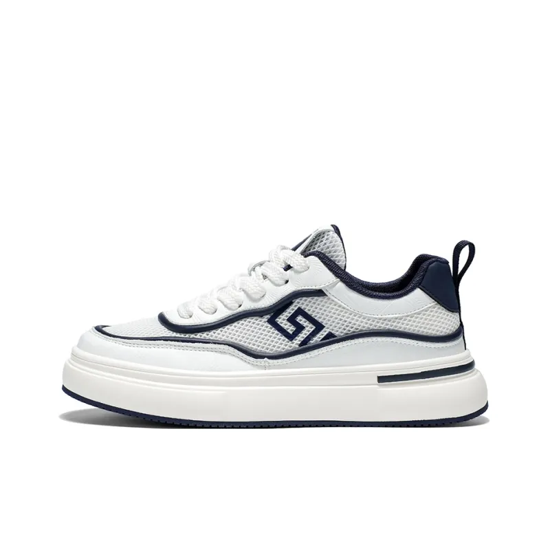 CALIFBULL Abrasion Resistant Breathable Height Increasing Low Top Skateboard Shoes Men's-0