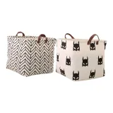 2-Piece Storage Bins (Geometric+Masks)