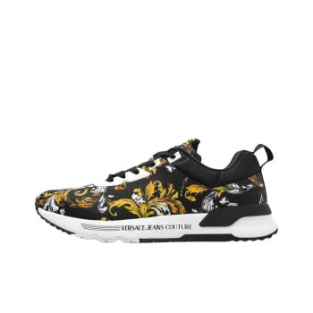 VERSACE JEANS COUTURE Low Top Casual Shoes Men's Black
