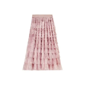 SENTUBILA Casual Long Skirt Women's