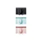 3 Pack (Dark Night Black+Glacier Blue+Red)