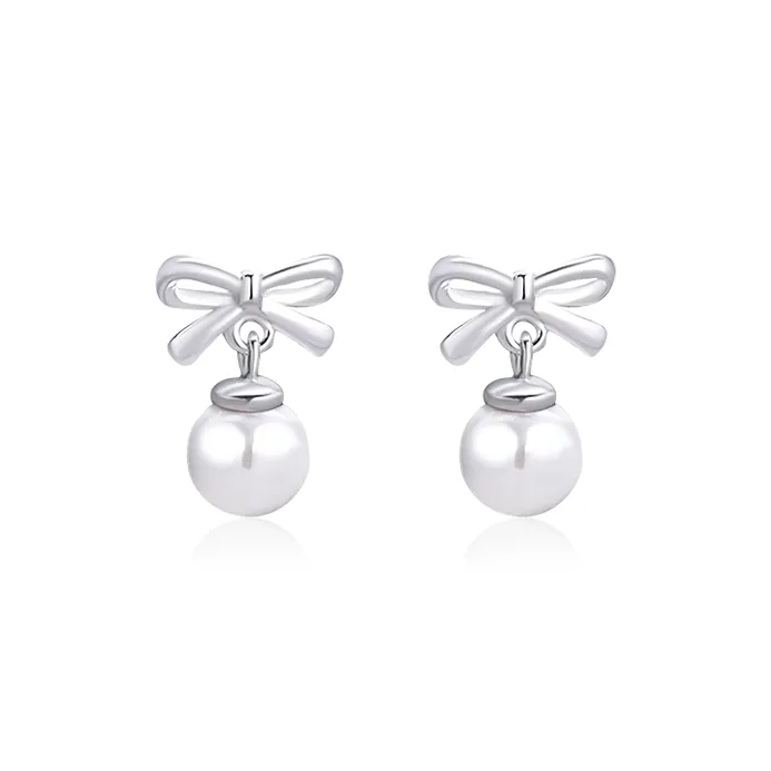 Barbie Sterling Silver Stud Earrings Women's-0