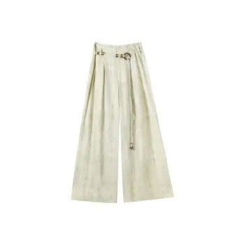 HTHK Casual Pants Women's Khaki/Light Green