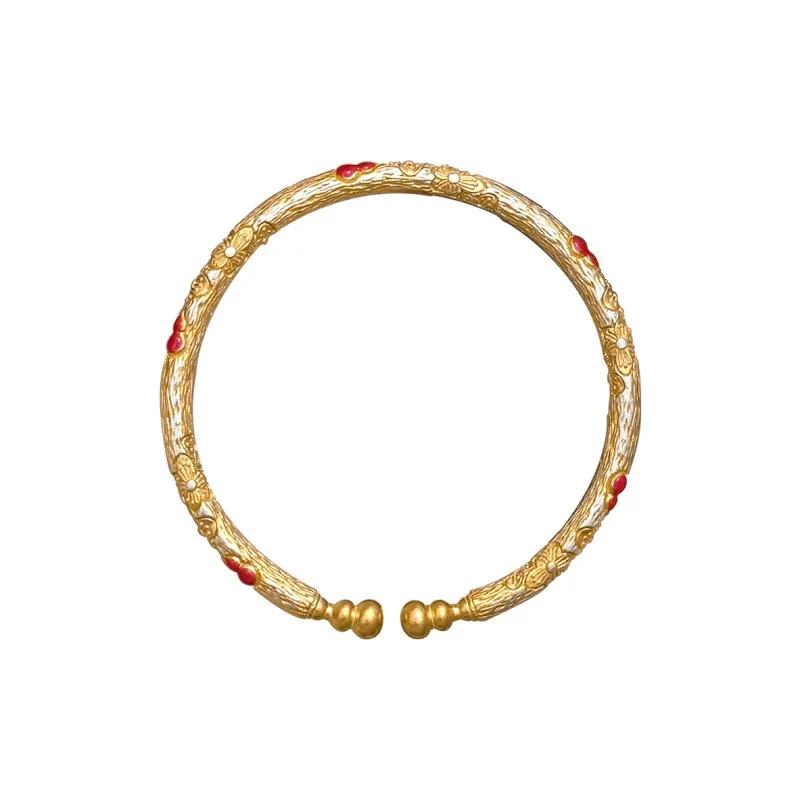 Silver Place 999 Fine Silver Bangles Women's-0