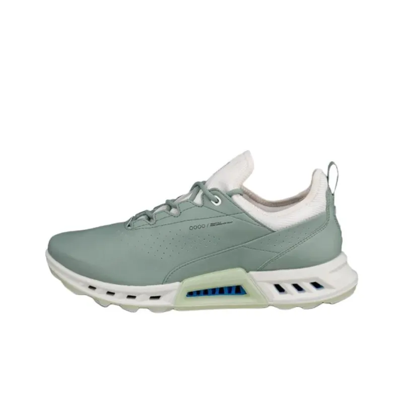 Ecco GOLF BIOM C4 Abrasion Resistant Low Top Golf Shoes Women's Green-0