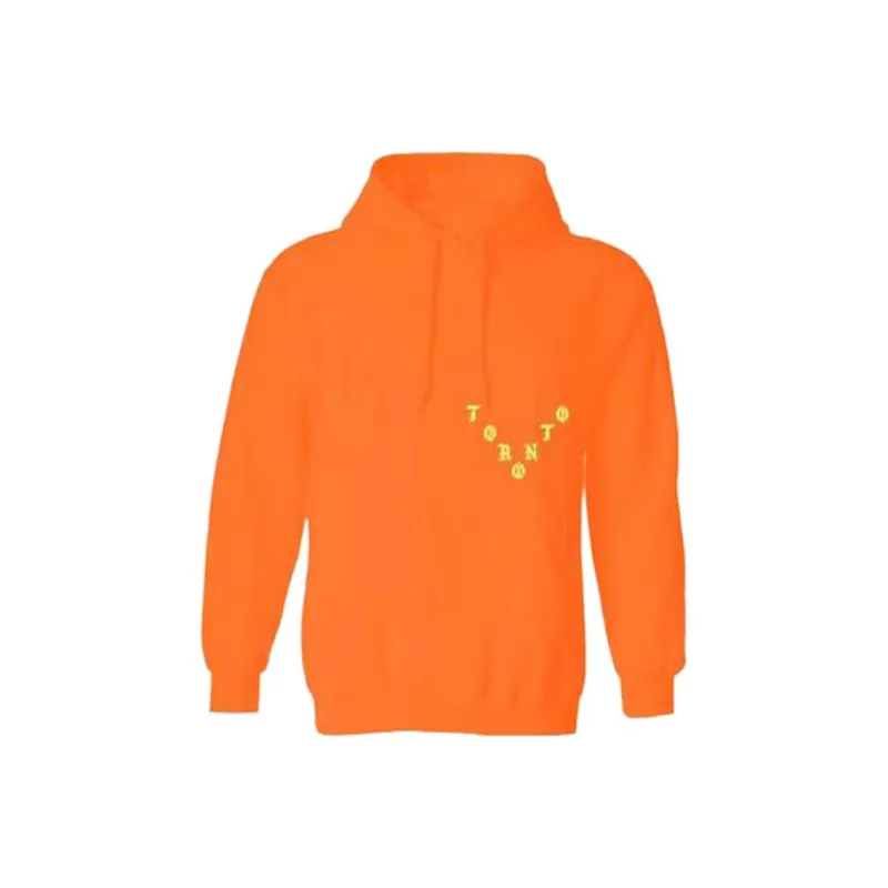 Kanye West Sweatshirt Men's Orange-0