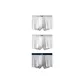 3 Pack (White+White+Light Gray)