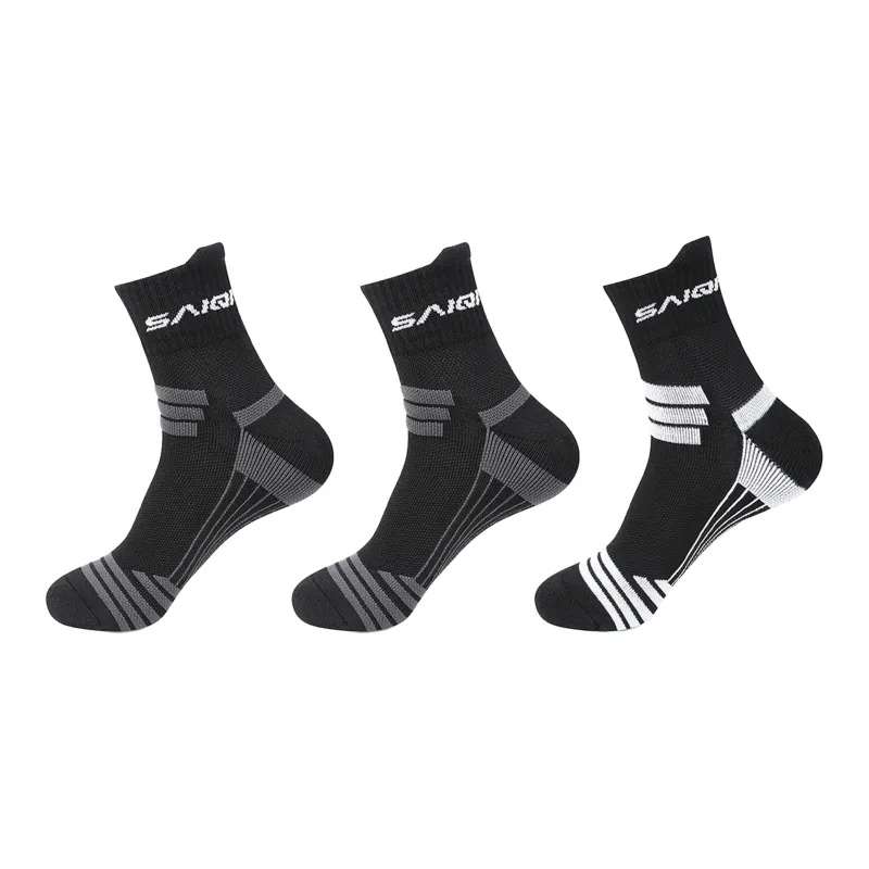 SAIQI Mid Calf Socks Men's 3 Pack-19