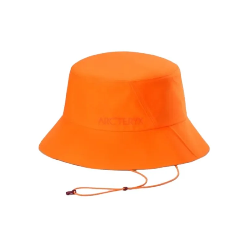 Arcteryx Polyester Bucket Hats Women's Orange-0