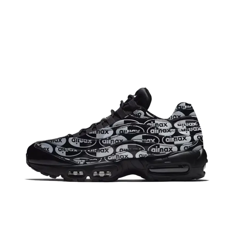 Nike Air Max 95 All Over Print Black White-0
