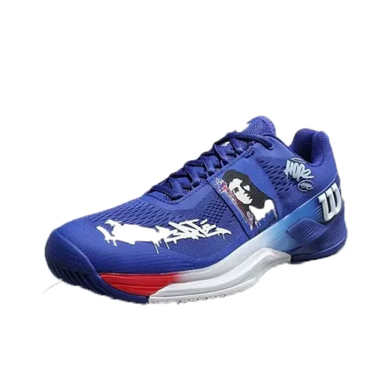 Wilson Rush Pro 4.0 Low Top Tennis Shoes Men's Blue-0