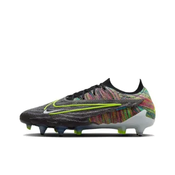 Nike Phantom GX Elite SG Soft Ground Firm Ground Abrasion Resistant Soccer Shoes Unisex Gray