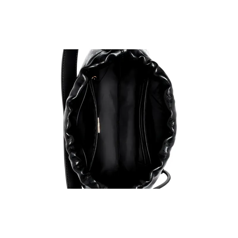 GUESS Artificial Leather Hobo Bag Shoulder Bag Trumpets Women's Black-4