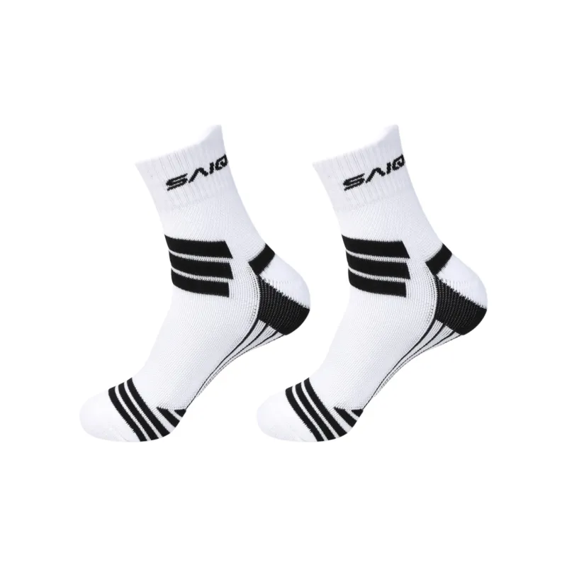 SAIQI Mid Calf Socks Men's 3 Pack-9