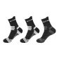 Black+Black+Light Gray (3 Pack)