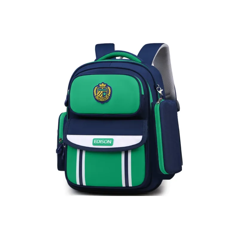 EDISON Repellent Oxford Cloth Backpack Student Backpack Kids' Royal Blue/Sky Blue/Pink/Purple-21