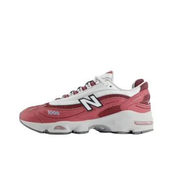 New Balance 1000 Abrasion Resistant Low Top Casual Shoes Unisex Red