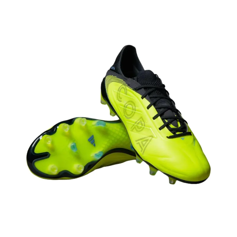 Adidas Copa Pure 3 Abrasion Resistant Soccer Shoes Unisex Green-2