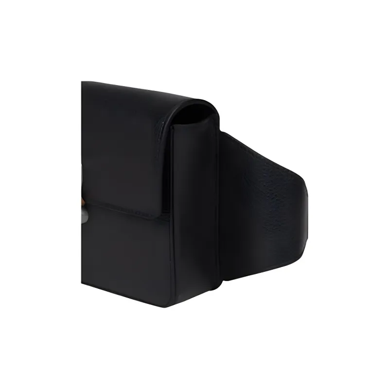 1017 ALYX 9SM Leather Fanny Packs Women's Black-4