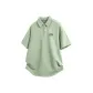 [7A Antibacterial Quick Dry]Gray Pea Green (Tb Sunrise Mountains Chest Logo)