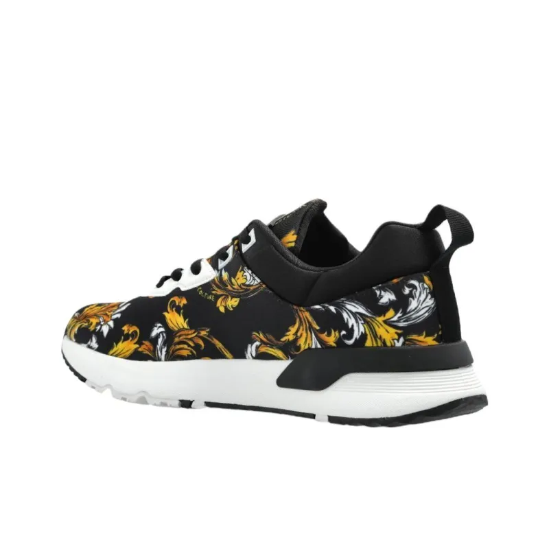 VERSACE JEANS COUTURE Low Top Casual Shoes Men's Black-3