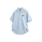 [7A Antibacterial Quick Dry]Haze Blue (Tb Sunrise Mountains Chest Logo)
