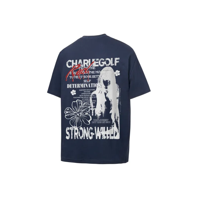 CHARLIE GOLF T-Shirt Unisex White-10