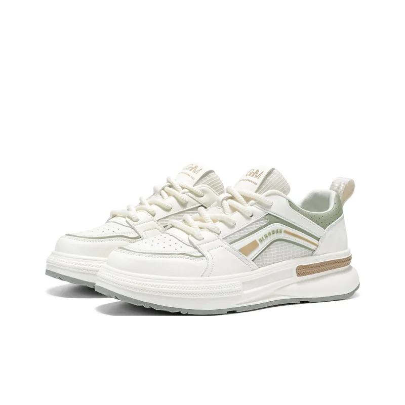 CALIFBULL Breathable Lightweight Height Increasing Low Top Casual Shoes Men's-1