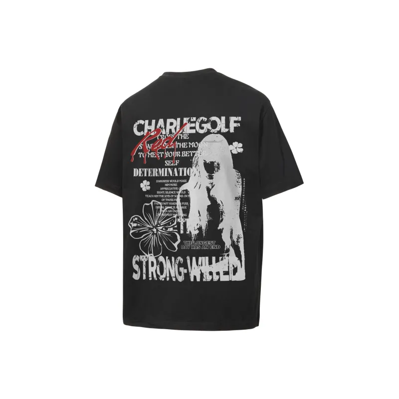 CHARLIE GOLF T-Shirt Unisex White-8