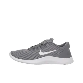 Nike Flex 2018 RN Abrasion Resistant Low Top Casual Running Shoes Men's Gray