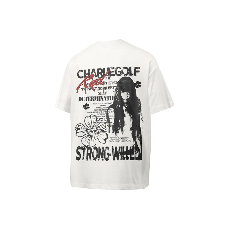 CHARLIE GOLF T-Shirt Unisex White-1