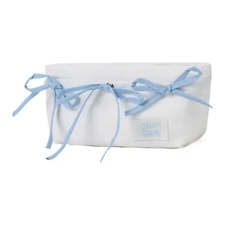 VANWALK Polyester Travel Storage Bag Women's Cream Blue/Mist Pink-1