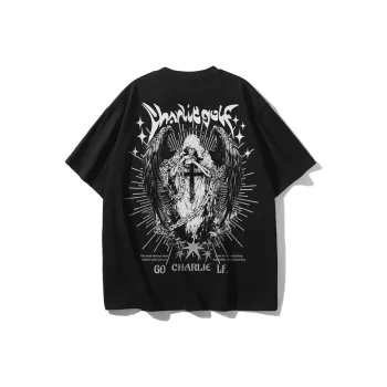 CHARLIE GOLF T Shirt Unisex Black