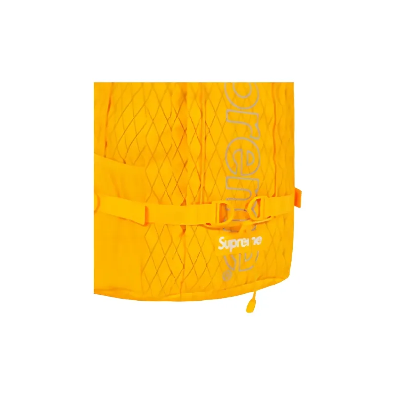Supreme FW18 Fashion Backpack Regular Unisex Yellow-2
