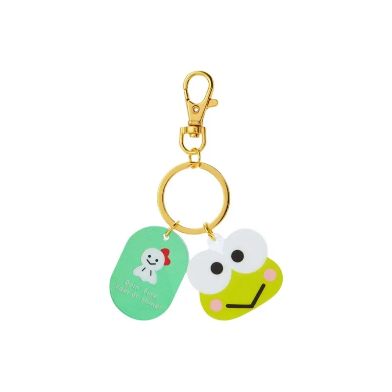 Sanrio Kero Keroppi Acrylic Bag Accessory Women's Green-0